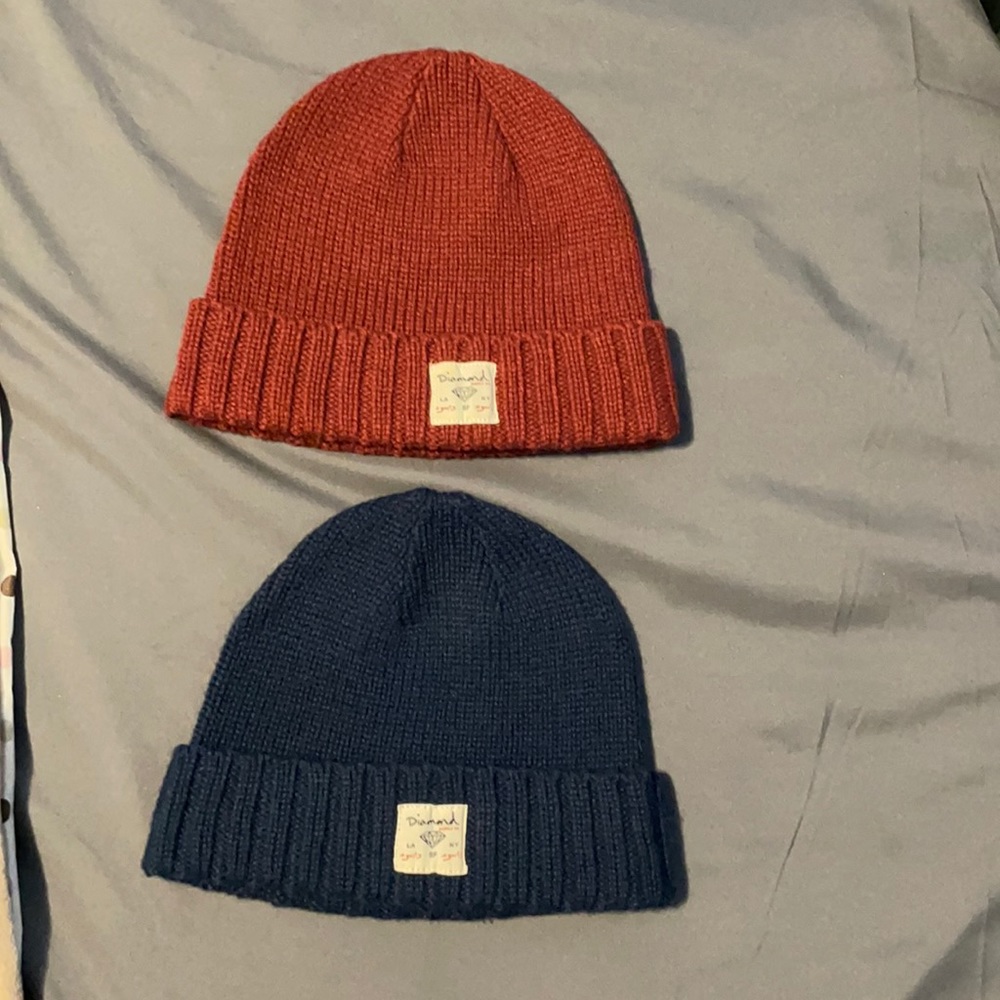 Diamond CO beenie bundle.